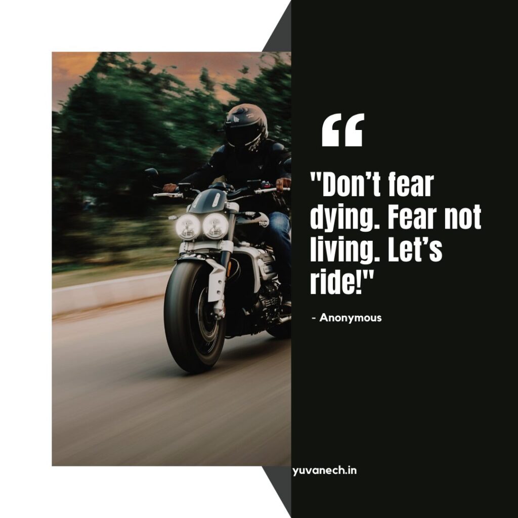 Amazing Quotes About Motorcycling 